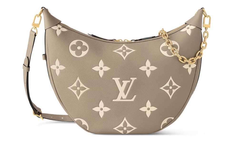 Сумка Louis Vuitton Loop Hobo Monogram Grey Beige купить